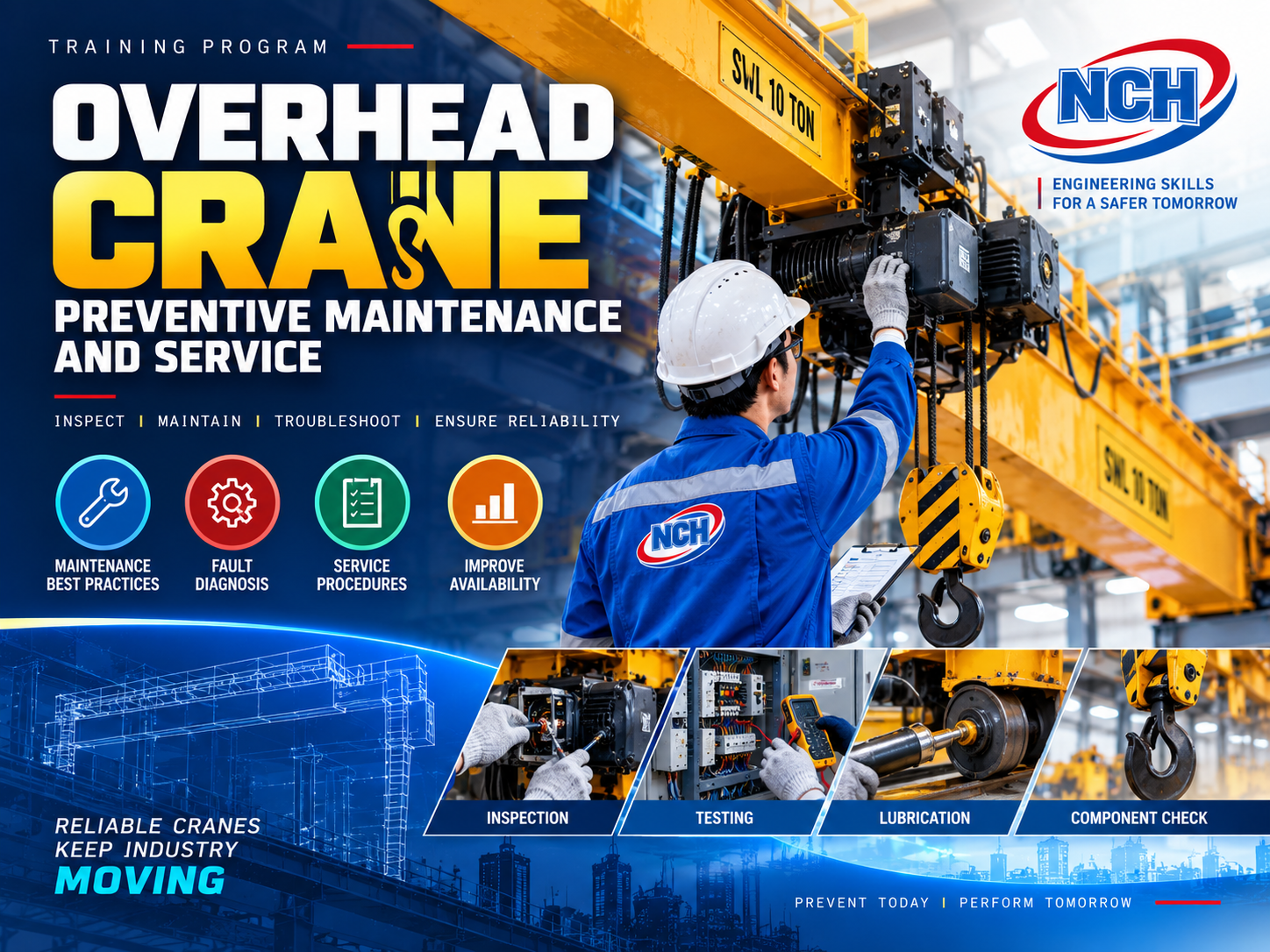 NCH- CRANE PREVENTIVE MAINTENANCE & SERVICE TRAINING